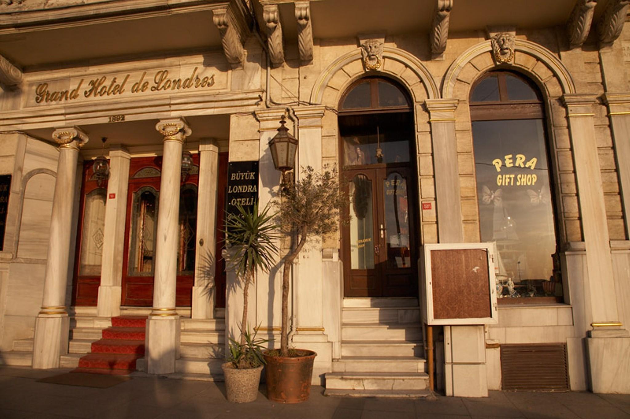 איסטמבול Grand Hotel De Londres מראה חיצוני תמונה
