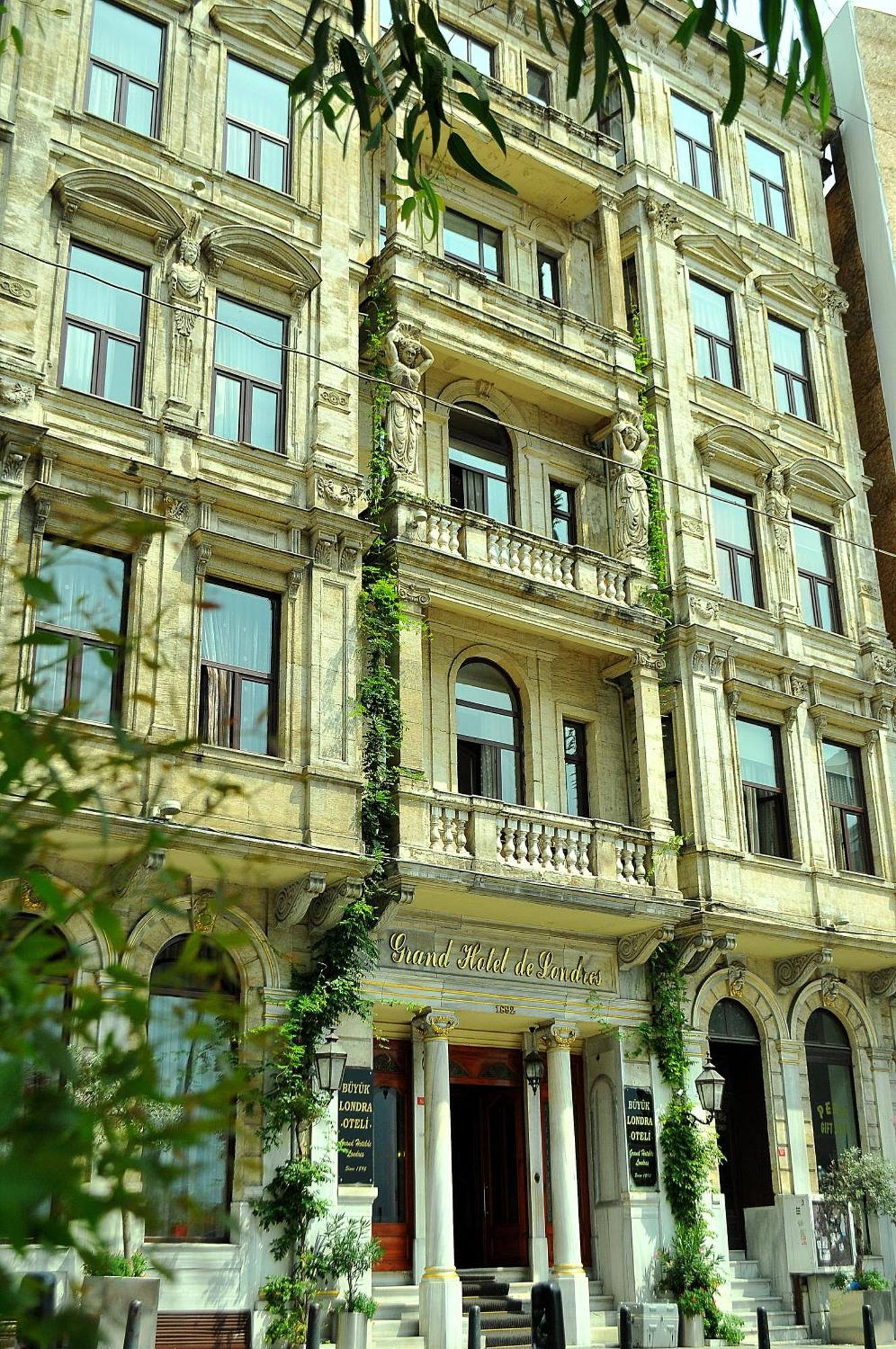 איסטמבול Grand Hotel De Londres מראה חיצוני תמונה