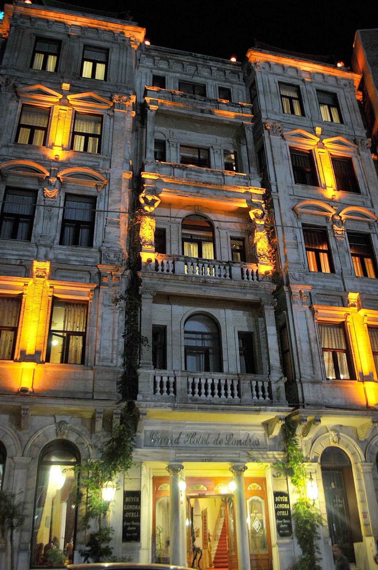 איסטמבול Grand Hotel De Londres מראה חיצוני תמונה