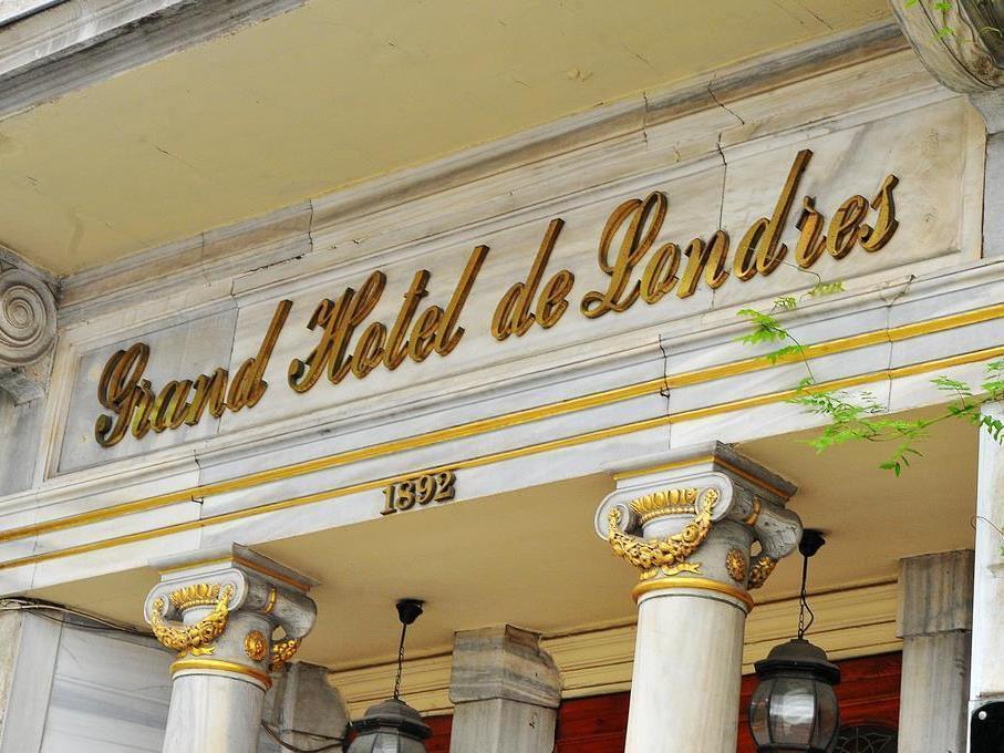 איסטמבול Grand Hotel De Londres מראה חיצוני תמונה